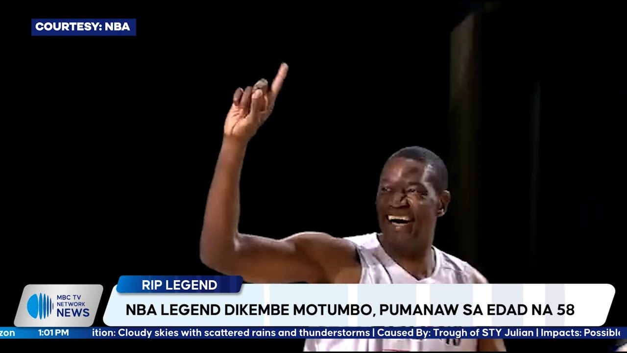 NBA legend Dikembe Motumbo, pumanaw sa edad na 58 - YouTube