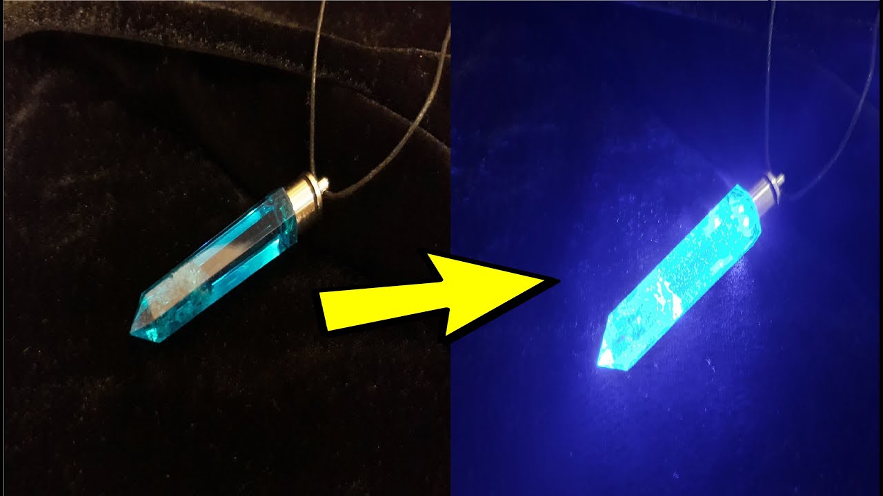 Making Kyber Crystal Glowing Handcrafted Replica Pendant / Keychain Star  Wars [PL/EN] - YouTube