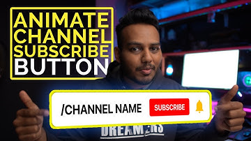 How to ANIMATE a SUBSCRIBE BUTTON? | Animation Tutorial | After Effects Tutorial