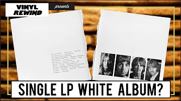 What if The Beatles' White Album was a single LP?