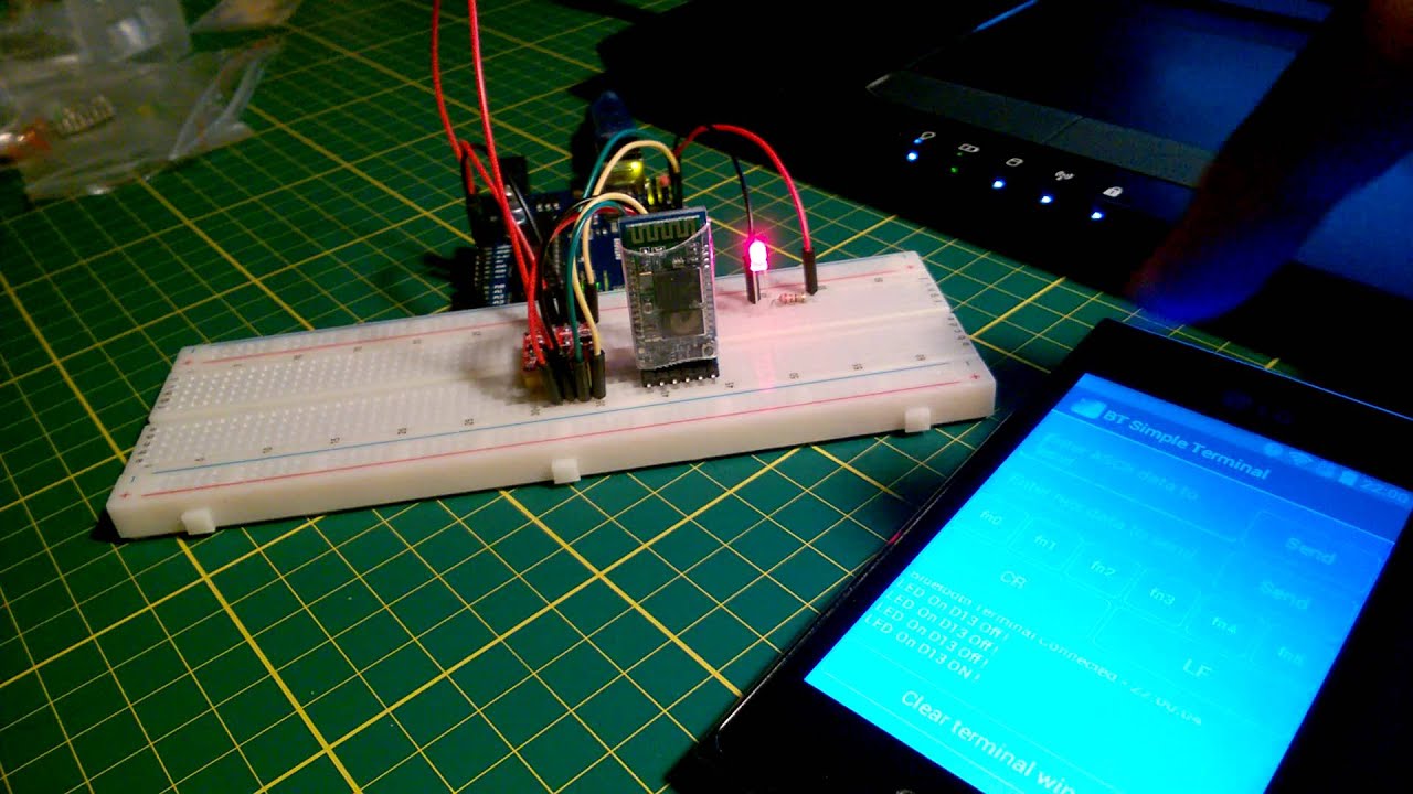 Arduino Bluetooth LED - YouTube