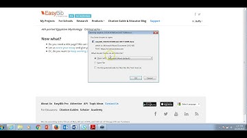 How to Export Your Works CitedBibliography in EasyBib to Word or Google Docs