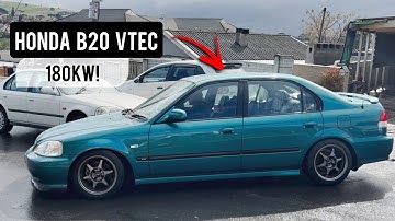 HONDA BALLADE FIRST START UP + FIRST DRIVE! (Episode 4 : Building a YCP B20 Vtec!)