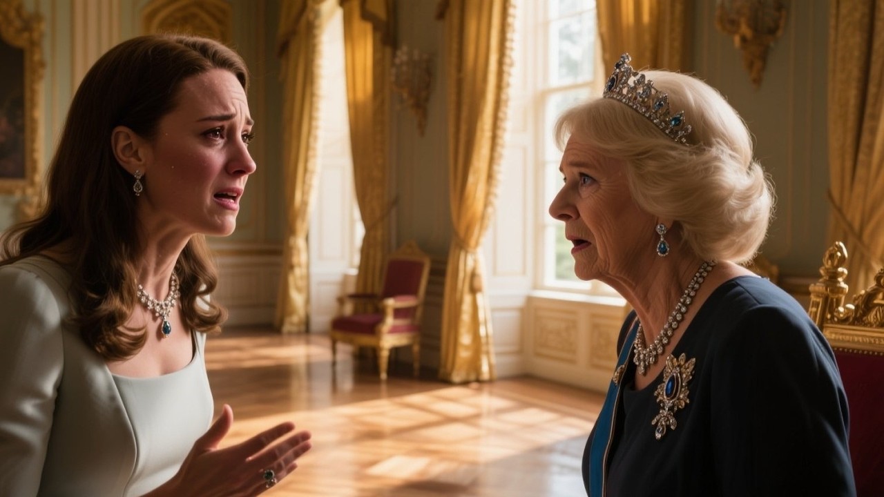 Emotional Twist: Kate Unveils Camilla’s Long-Hidden Secrets at the Palace | Emotional Stories