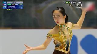 フィギュアスケート】2018全日本Jr FS 本田望結「アイーダ」【本田望結】