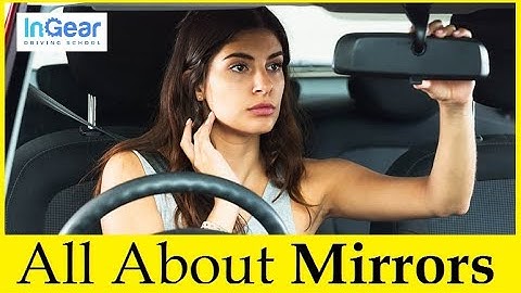 How To Use Your Mirrors While Driving.  #DrivingTutorial #Mirrors