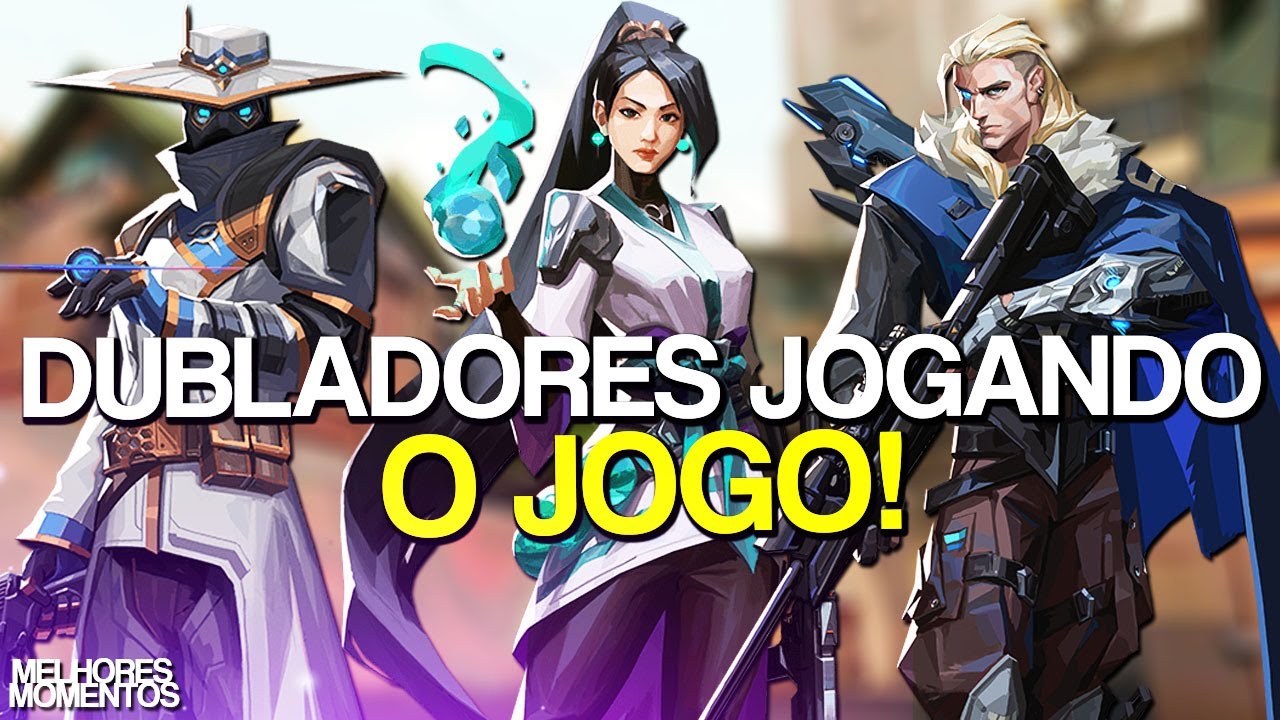 DUBLADORES DE VALORANT JOGANDO O JOGO! #3 - VALORANT CLIPS 