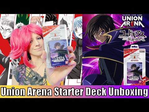 Union Arena Code Geass Lelouch Of The Rebellion Starter Deck