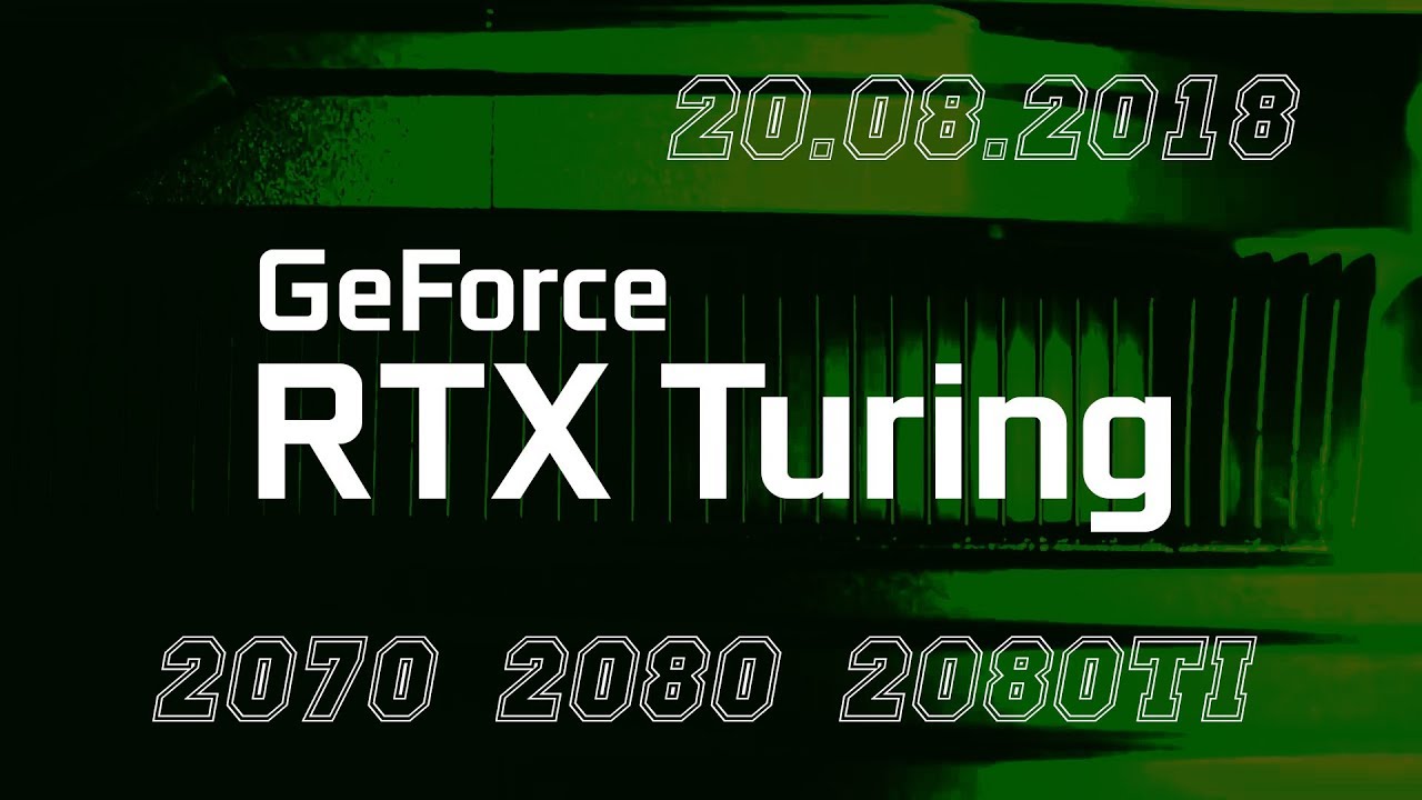 Презентация новых видеокарт nVidia на русском 20 августа 2018 г.