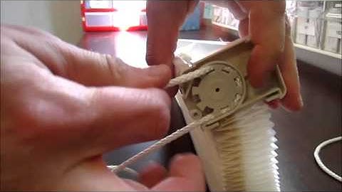 How to Replace a Cord Loop on a Symphony Smoothy Cellular Shade