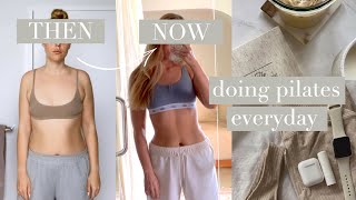 WHAT HAPPENS WHEN YOU DO PILATES EVERYDAY | How Pilates changed my body
