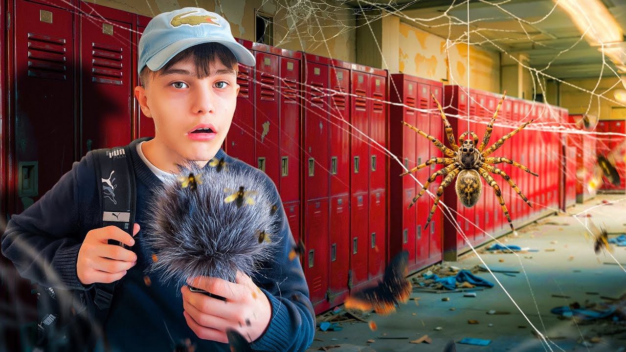 ASMR IN AN ABANDONED SCHOOL