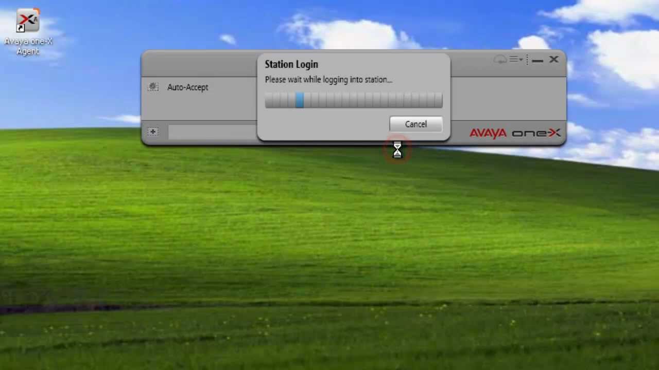 How to Login to Avaya One-X Agent on a PC - YouTube