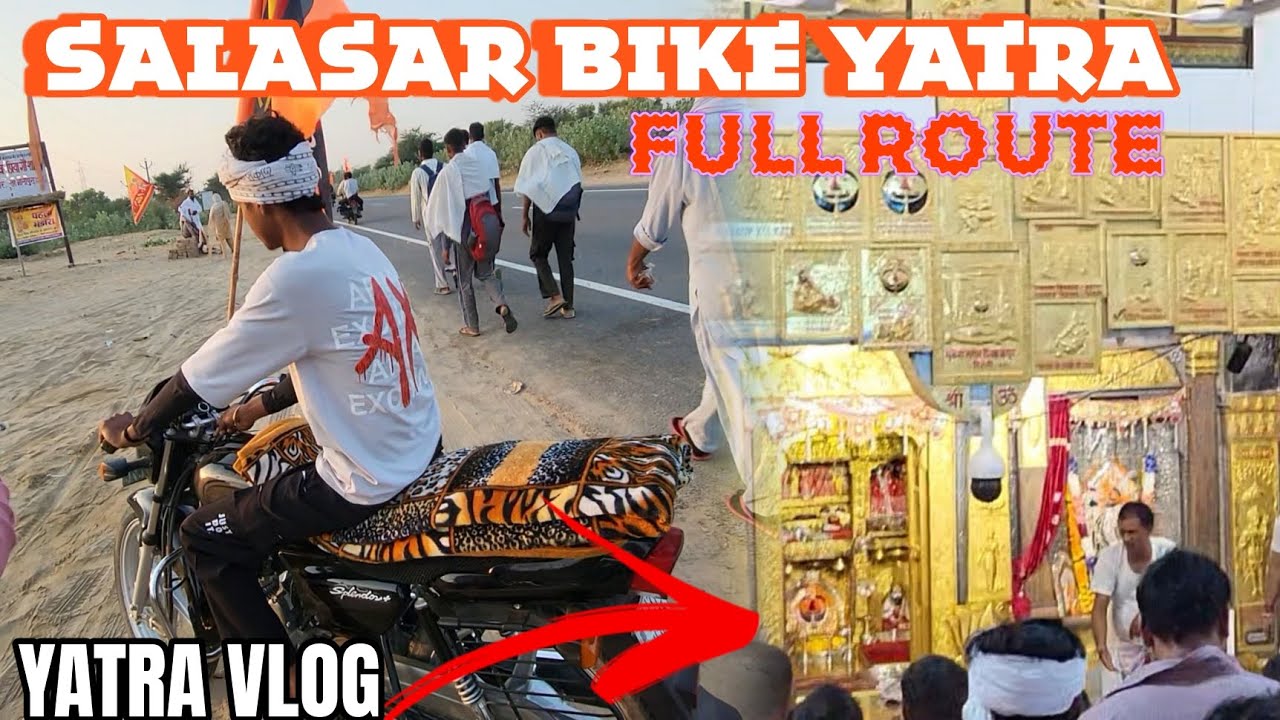 salasar yatra 2024 full vlog | salasar में बड़ी भीड़ हैं यात्रियों की