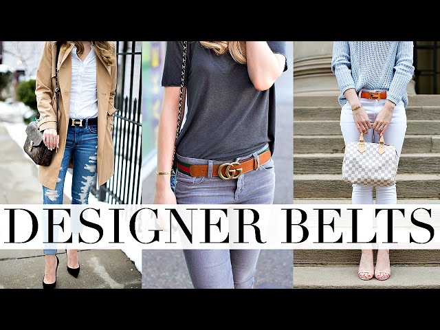 5 BEST Designer Belts 2021 😮 ft. Hermes Gucci Louis Vuitton Dior