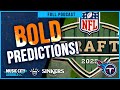 Bold Predictions for Titans in 2025 NFL Draft | MCA Titans Podcast