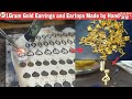 1 Gram Gold Earrings and Eartops. हिंदी में देखिए 🙏।