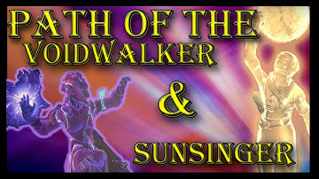 Path of the Voidwalker + Sunsinger Quest guide and Tutorial