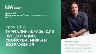 Модуль 1.3 Урок 6. Турмалин: фразы для презентации, свойства, мифы и возражения Модуль 1.3 Урок 6. Турмалин: фразы для презентации, свойства, мифы и возражения