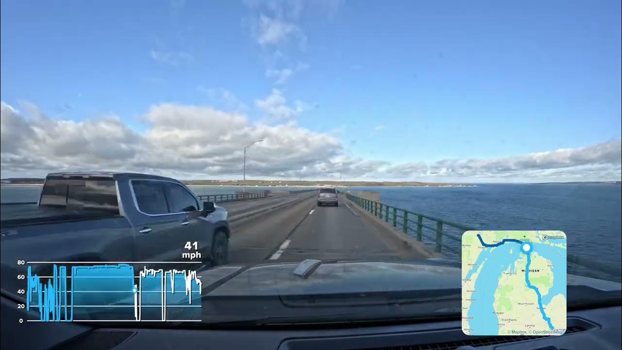 Michigan UP GWINN Snowmobile Trip Gwinn to Thunder Bay Inn and back 1