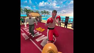 Jess gets a lesson from me! (Manny Boxing VR)