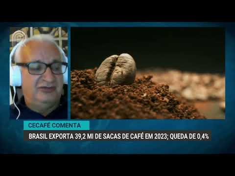 Brasil exporta 39,2 milhões de sacas de café em 2023 | Canal Rural