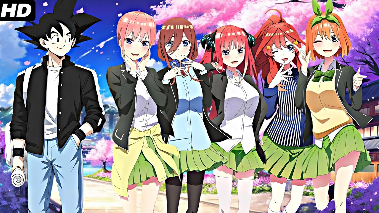 ¿Qué Pasaría Si Goku Reencarnara en el Anime de Las Quintillizas?