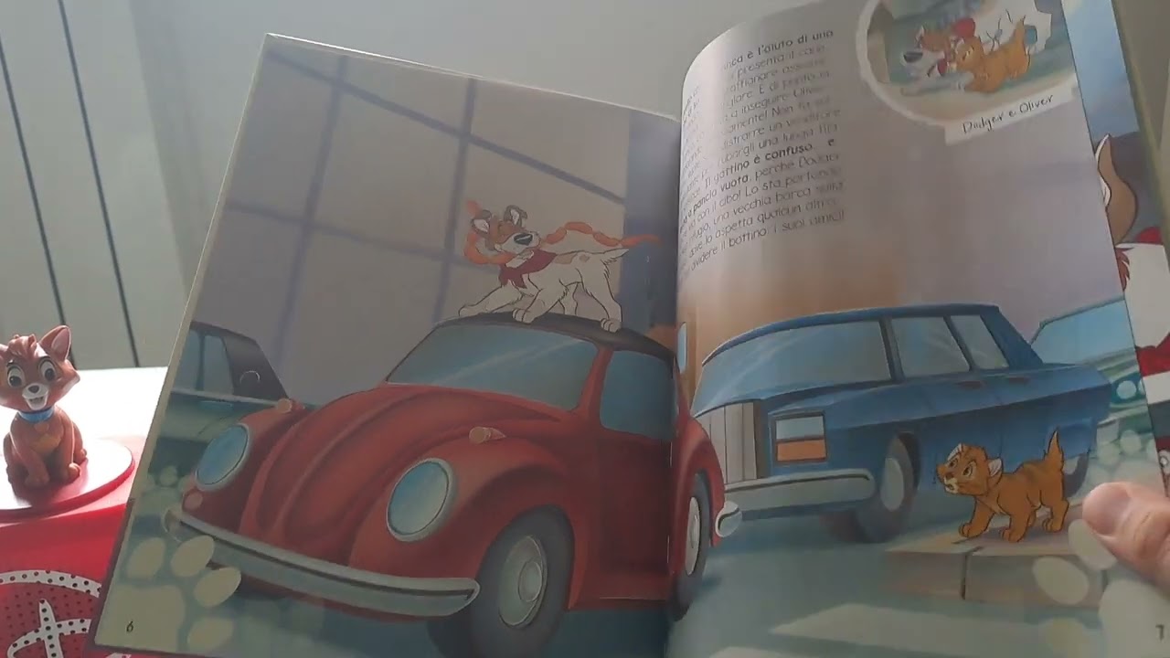 MAGICHE STORIE SONORE Disney #60 uscita. Leggiamo insieme Oliver e Company.