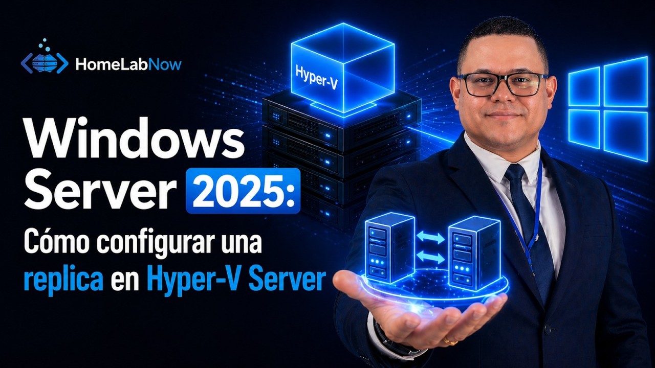 Cómo replicar una maquina virtual en  Hyper-V 