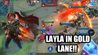 gold lane layla! (first savage this season)