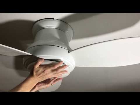 Minka Are Concept II Ceiling Fan conversion to LED