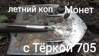 Летний коп монет с тёркой 705.