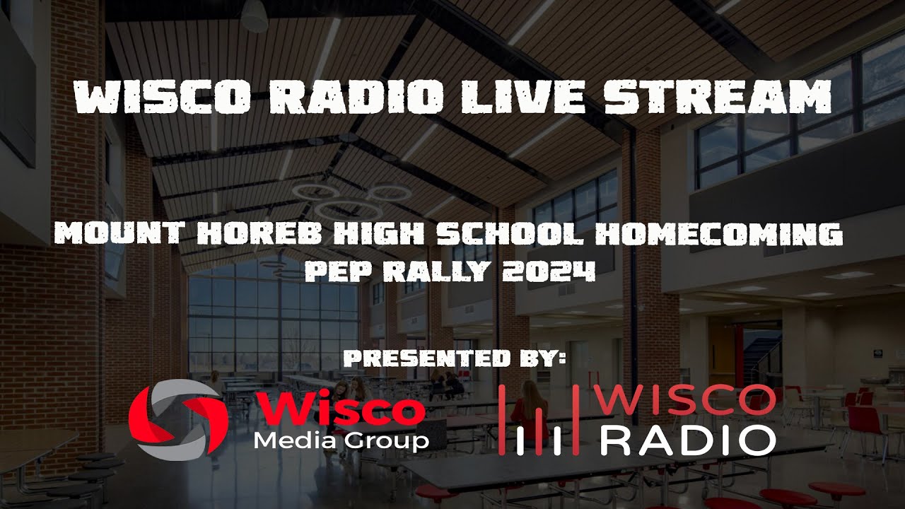 Mount Horeb High School Homecoming Pep Rally 2024 - YouTube