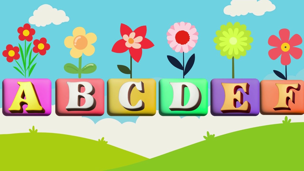 A to Z Colorful Alphabet 🌈 | Learn ABC with Bright Colors | Kids ...
