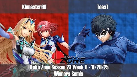 OZone23W8 - WS - Khmaster69 [Pyra/Mythra] vs ToasT [Joker + Roy]
