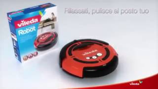 Cleaning robot aspirapolvere Vileda - YouTube
