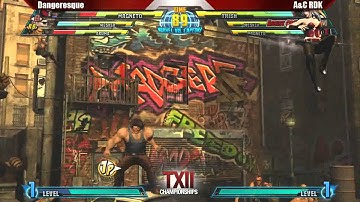 T12 MvC3 Singles   Dangeresque vs A&C RDK