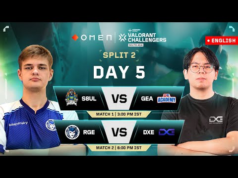 [EN] Split 2 – Day 5 || OMEN VALORANT Challengers South Asia 2025 #VCSA2025