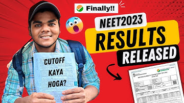 NEET 2023 Result Latest Update by NTA OFFICIAL #neet2023