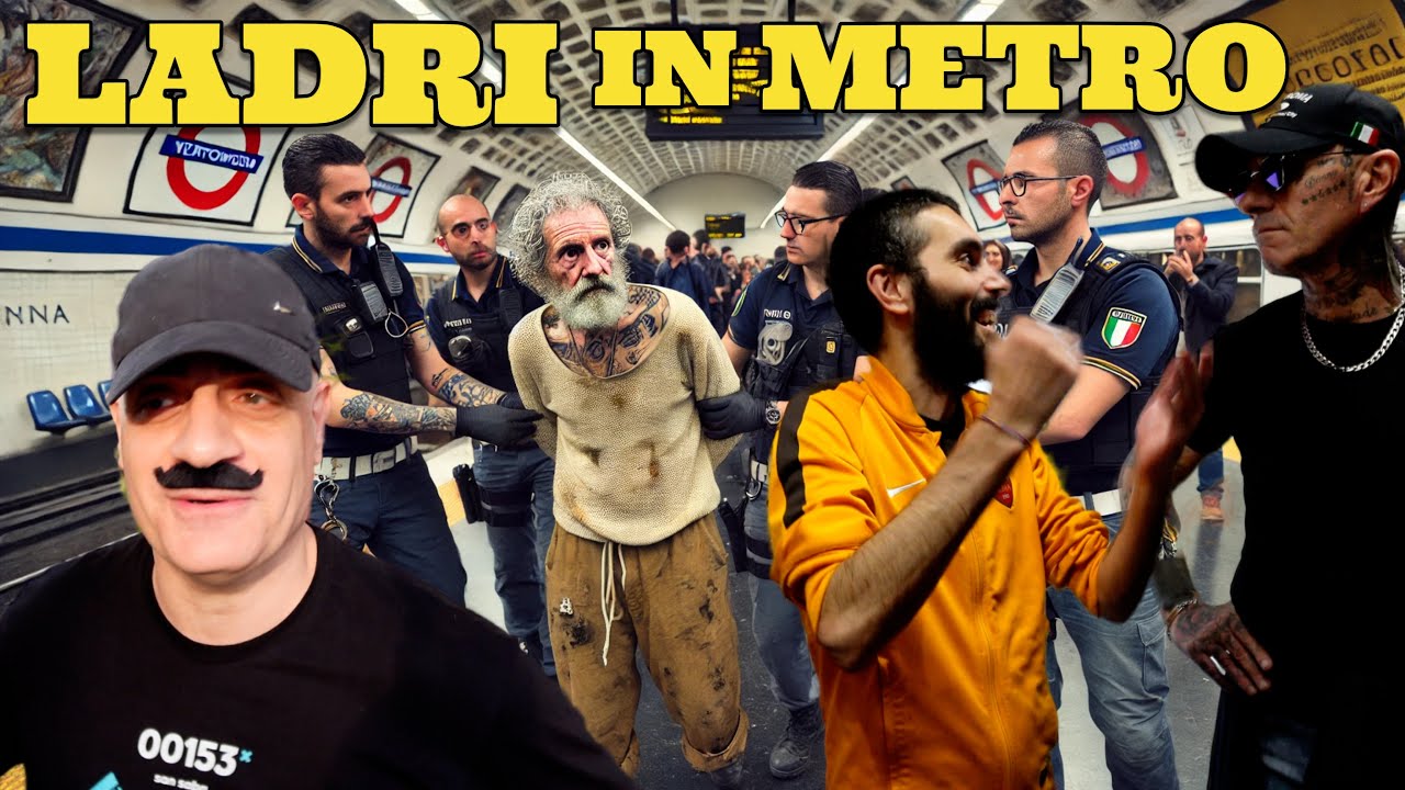 Seguiamo i Ladri in Metro tra furti e prepotenze