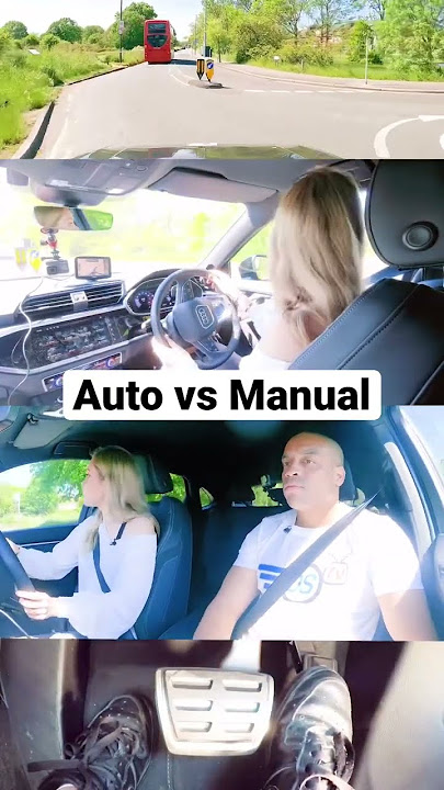 Settle the debate!! Automatic or manual cars and tell WHY! 🚗💨 #cars #drivingtest #drivingfails