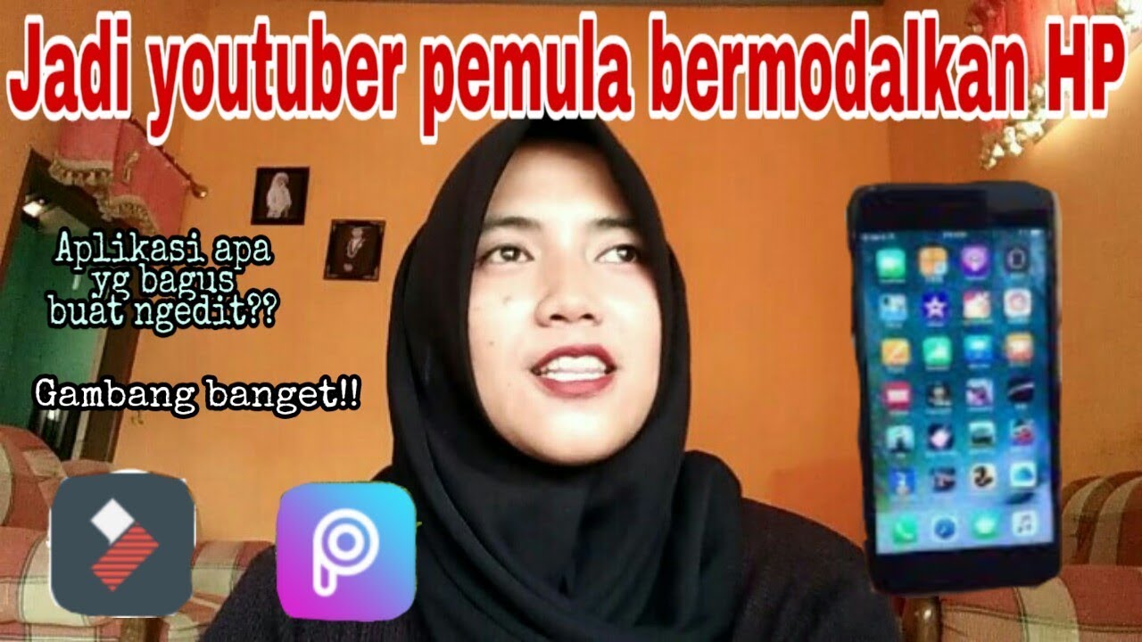 Cara Jadi Youtuber Pemula Cuma Bermodalkan HP_by putri  