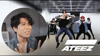 Performer Reacts to ATEEZ 'Fireworks (I'm The One)' Dance Practice