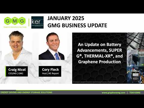 KE Report January 2025 | Update on Battery Advancements, SUPER G®, THERMAL-XR® & Graphene Production