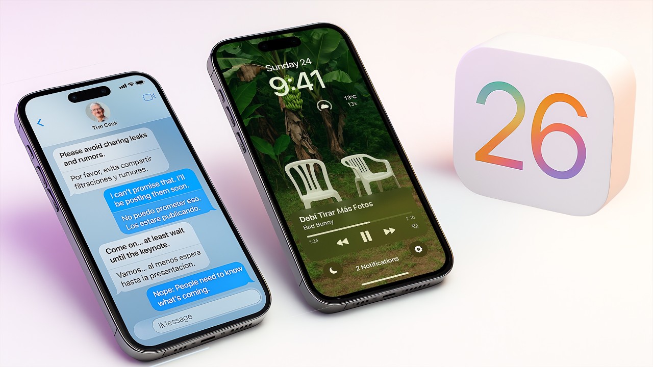 iOS 26 - 8 Nuevas Funciones FILTRADAS! Será UNA LOCURA! - YouTube