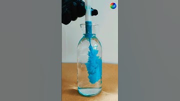 💙SATISFYING COLOR DIFFUSION 💙#asmr #viral #colors #relaxing #satisfyling #shorts #mix #4k #art #