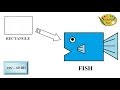 Drawing A Fish In Java Swing 2d