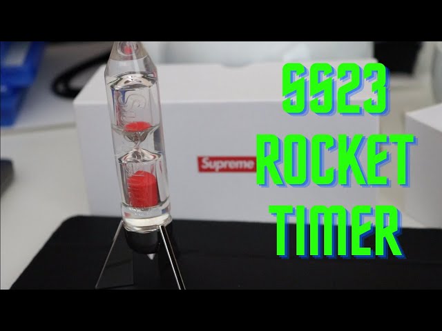 supreme rocket timer (red)(silver) - その他