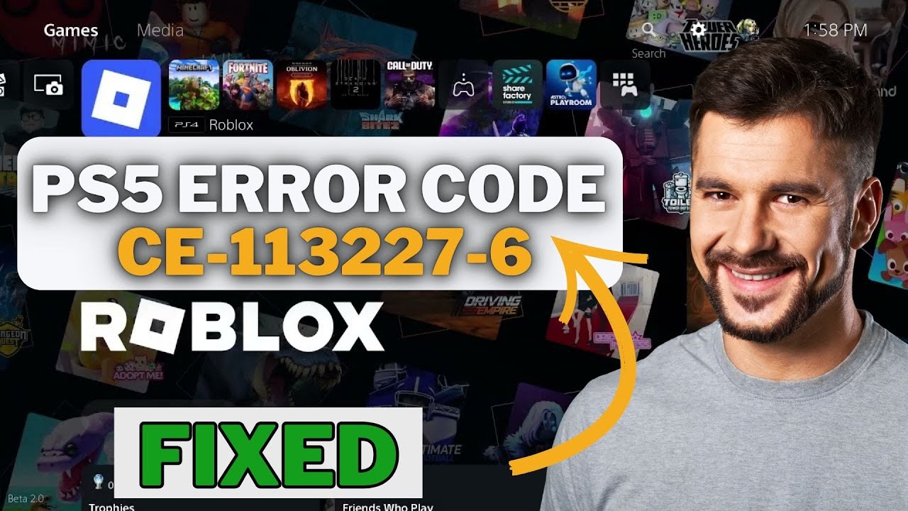 How to Fix PS5 Error Code CE-113227-6 [Full Guide] - YouTube