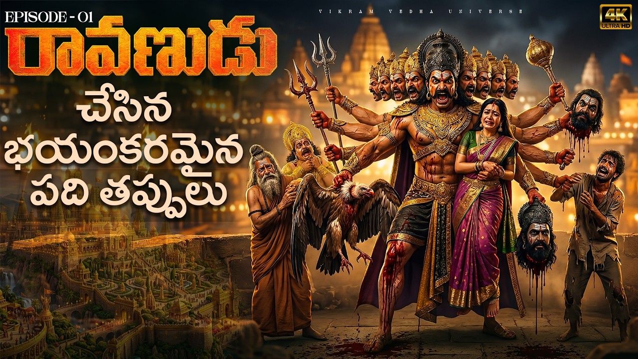 🔱రావణుడు చేసిన భయంకరమైన పది తప్పులు,🔱 Vikram Vedha Universe